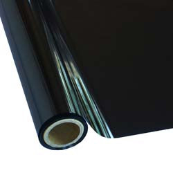 Metallic Textile Foil - Flat Black