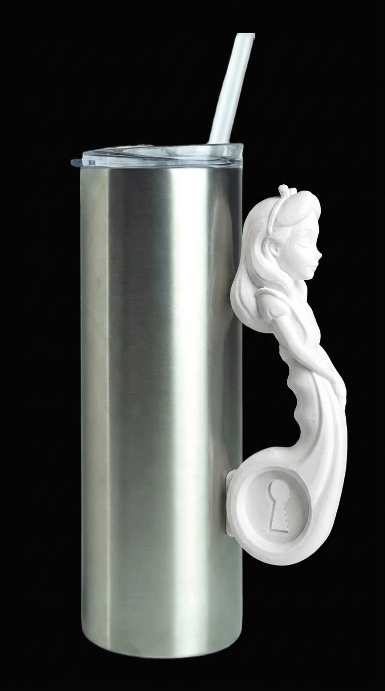 3D Printed Tumbler Handles - Multiple Designs - Series 2