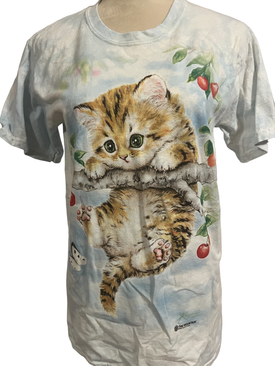 SHORT SLEEVE KITTEN Top