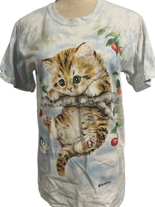 SHORT SLEEVE KITTEN Top