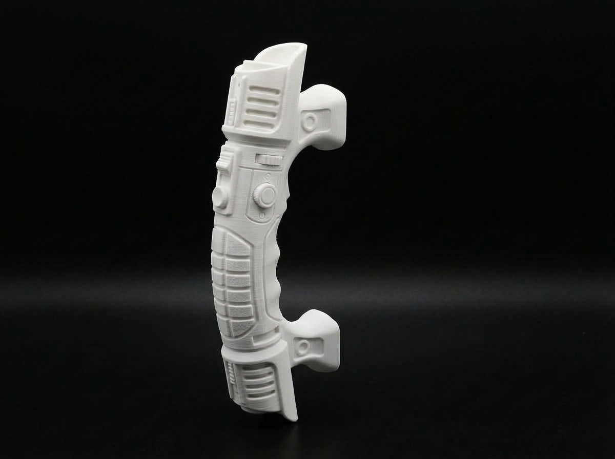 Futuristic Light Gripper V2 Tumbler Handle 3D Printing STL – Digital Download