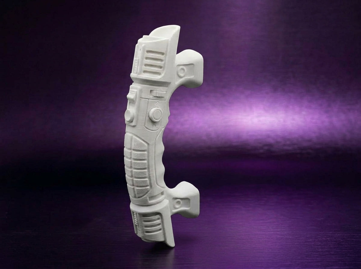 Futuristic Light Gripper V2 Tumbler Handle 3D Printing STL – Digital Download