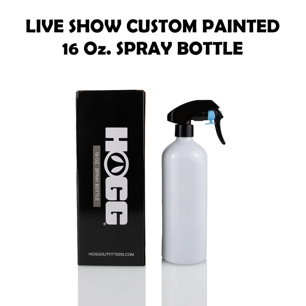 LIVE SHOW Custom Painted Spray Bottle With Sprayer - 16 Oz