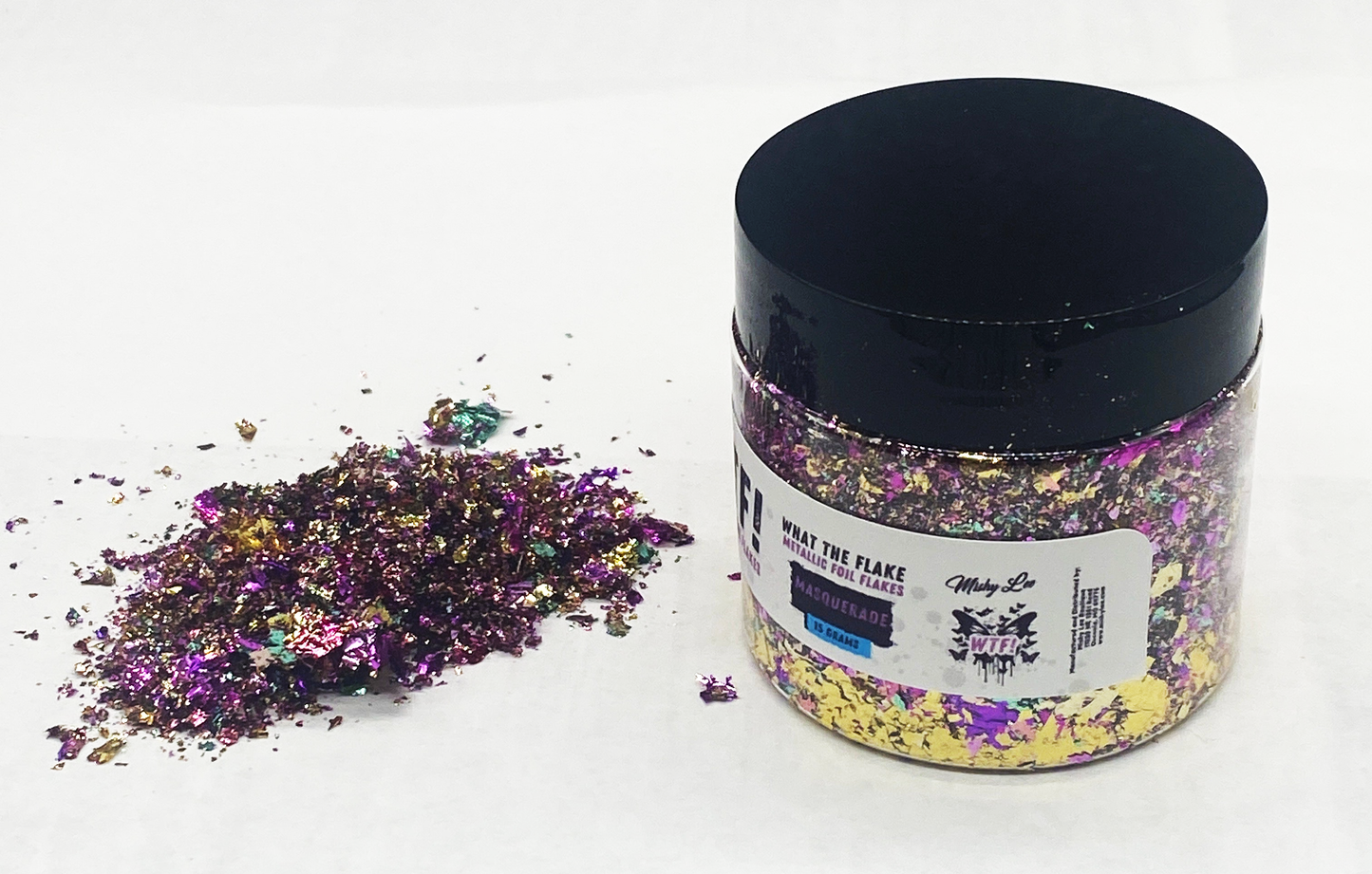 WTF Metallic Foil Flakes - Masquerade