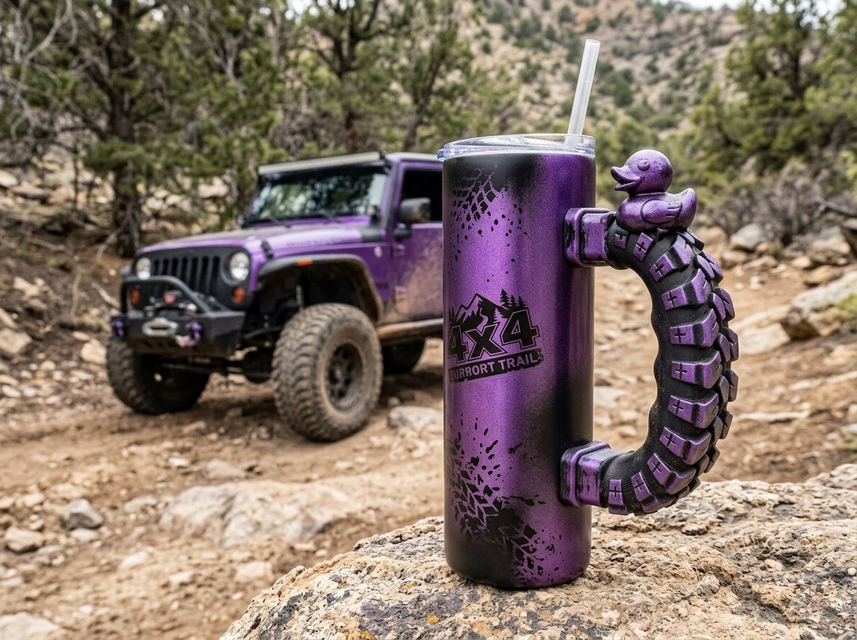 3D Printed Tumbler Handles - Multiple Designs - Off-Road Series