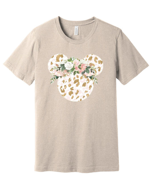 Minnie Ears Floral T-Shirt