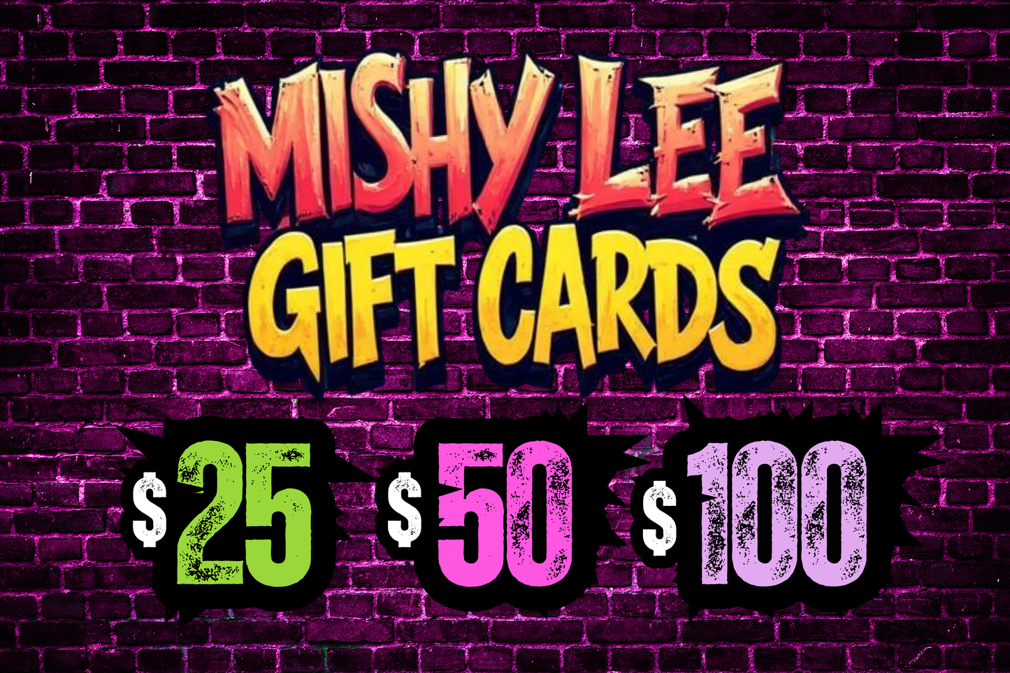 Mishy Lee Gift Card