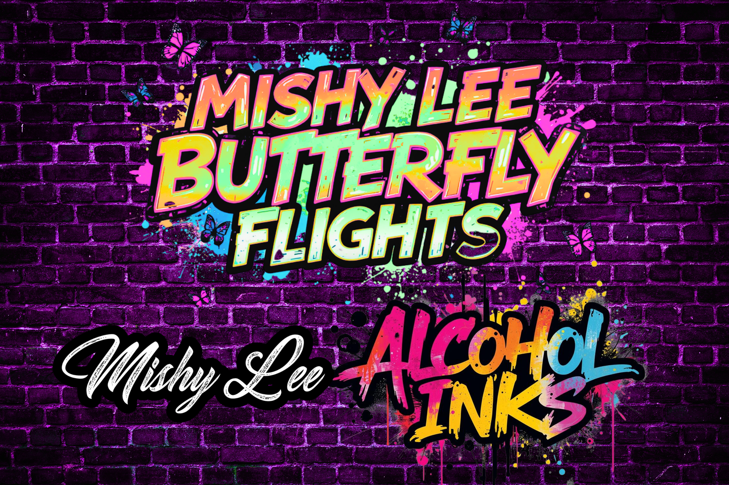 Mishy Butterfly Flight (Waffle) Alcohol Ink Set
