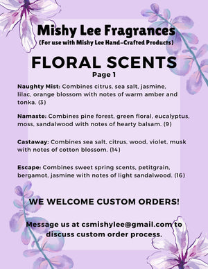 Flower Scented Wax Melts