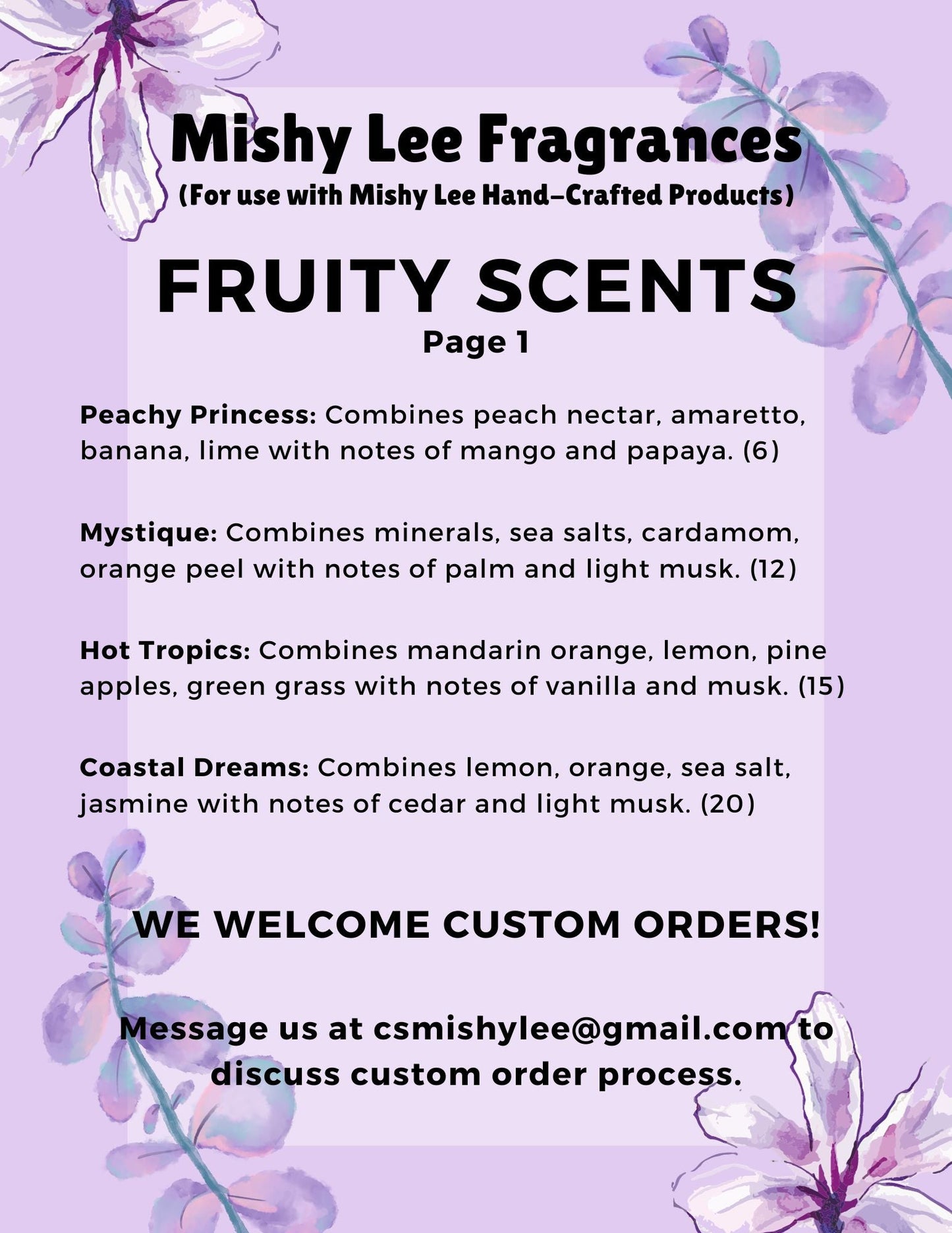 Custom Scented Wax Melts - Butterflies - You Choose Scent/Color