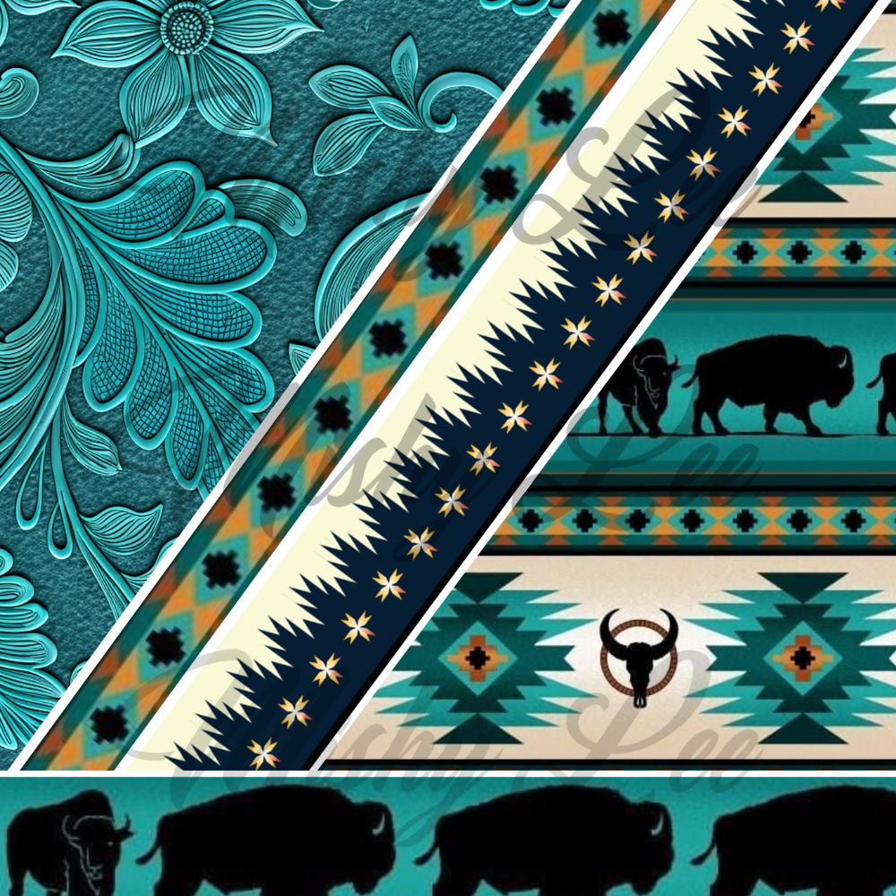 Native Aztec Leather - #10
