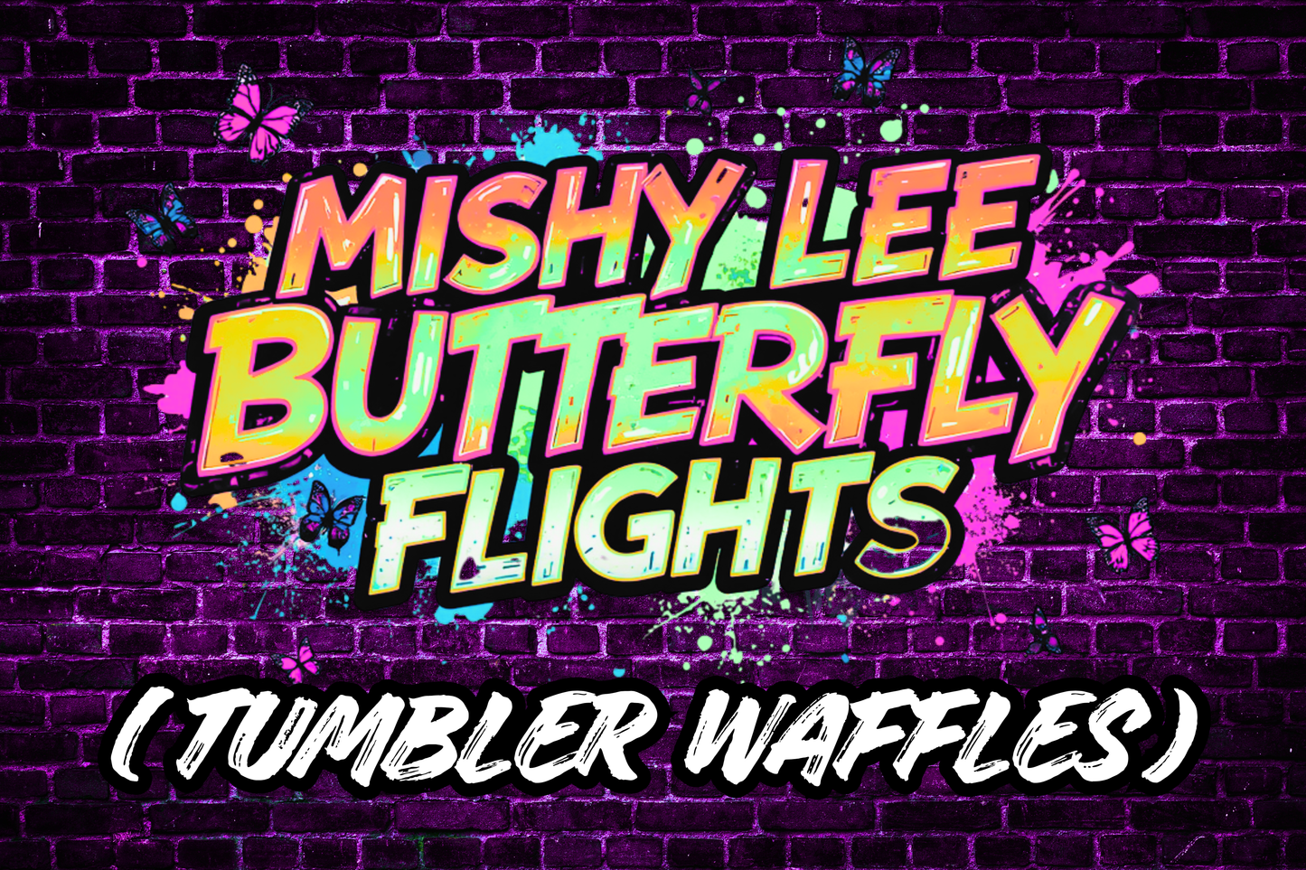 Mishy Butterfly Flight (Waffle) Cup (any size)