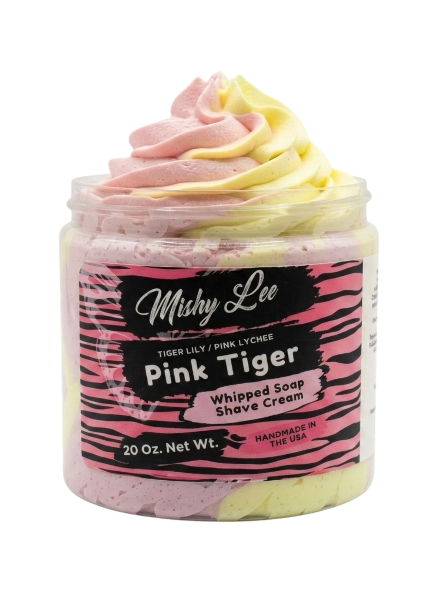 Pink Tiger Whipped Soap and Shave Cream