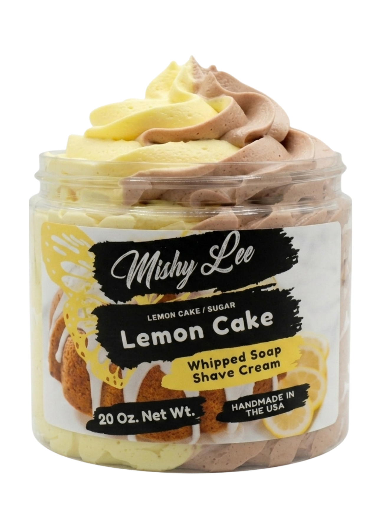 Lemon Cake Whipped Soap and Shave Cream