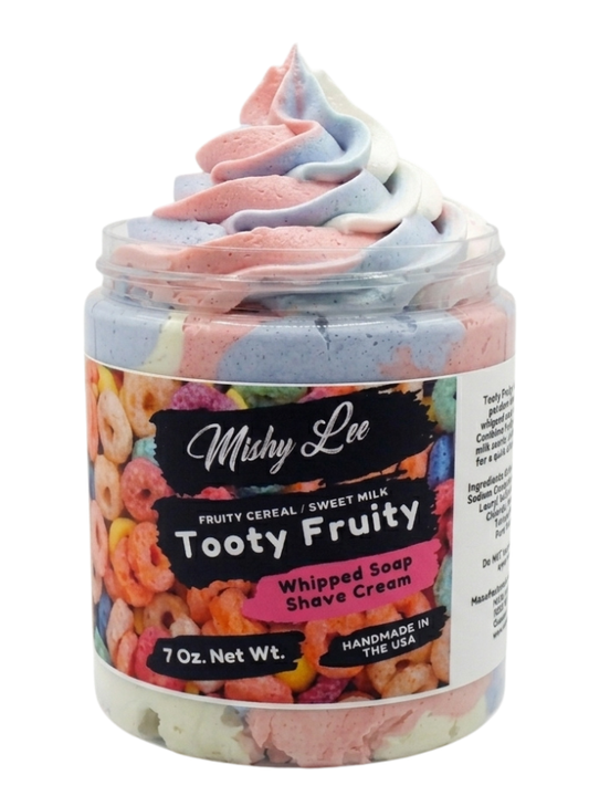 Tooty Fruity Whipped Soap and Shave Cream