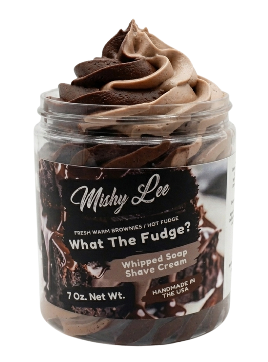 What The Fudge Whipped Soap and Shave Cream