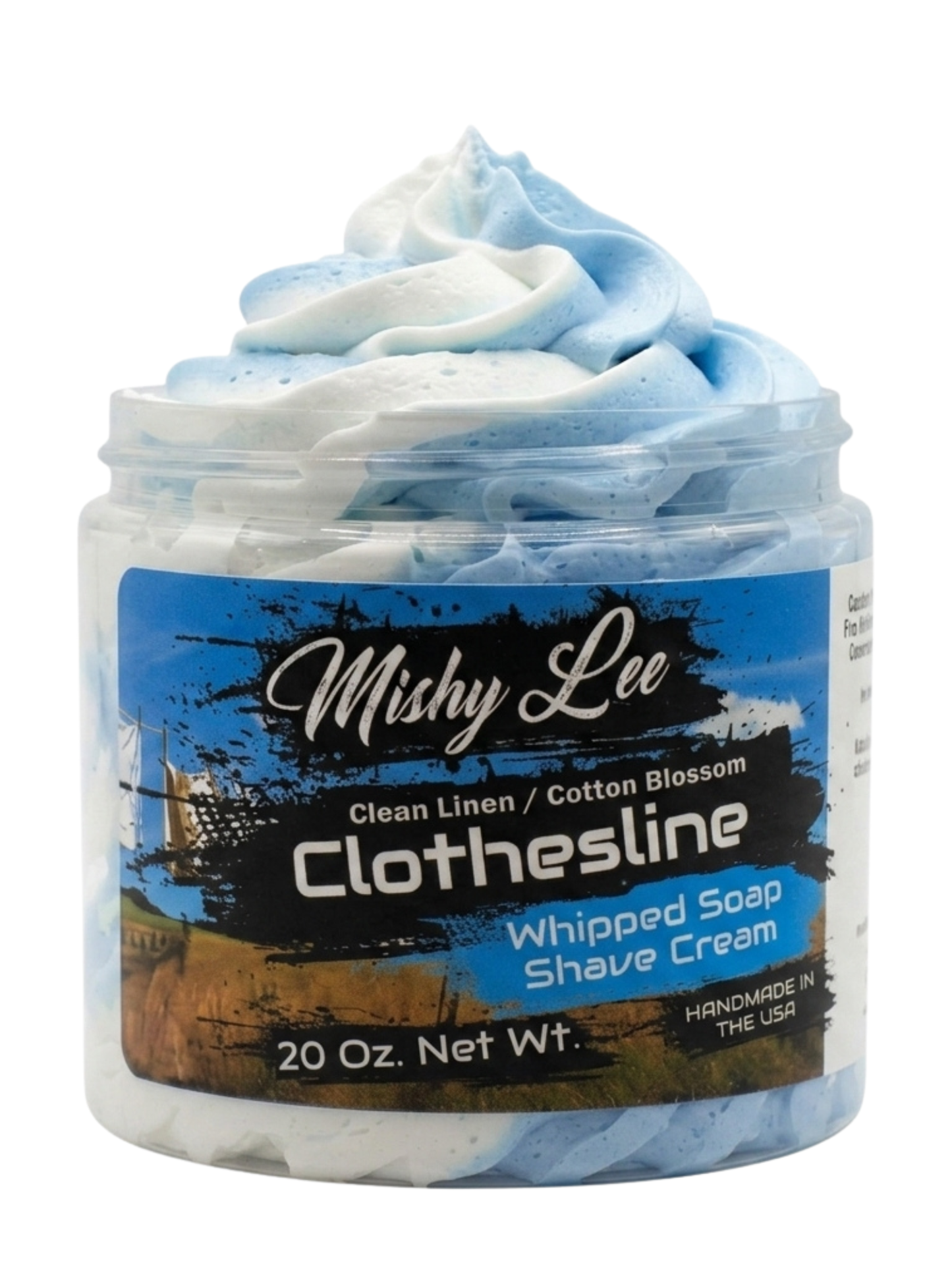 Clothesline Whipped Soap and Shave Cream