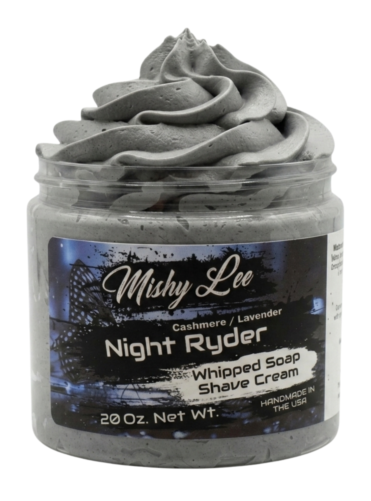 Night Ryder Men's Whipped Soap and Shave Cream