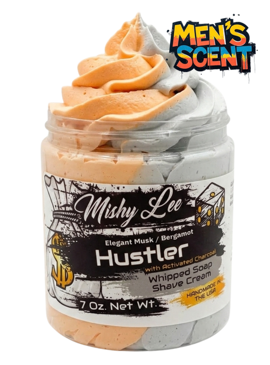 Hustler Men's Whipped Soap and Shave Cream