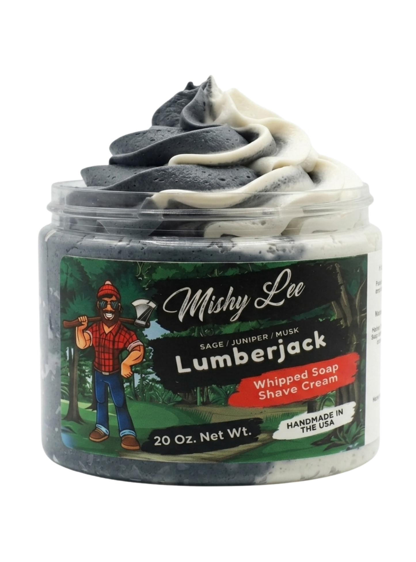 Lumberjack Men's Whipped Soap and Shave Cream