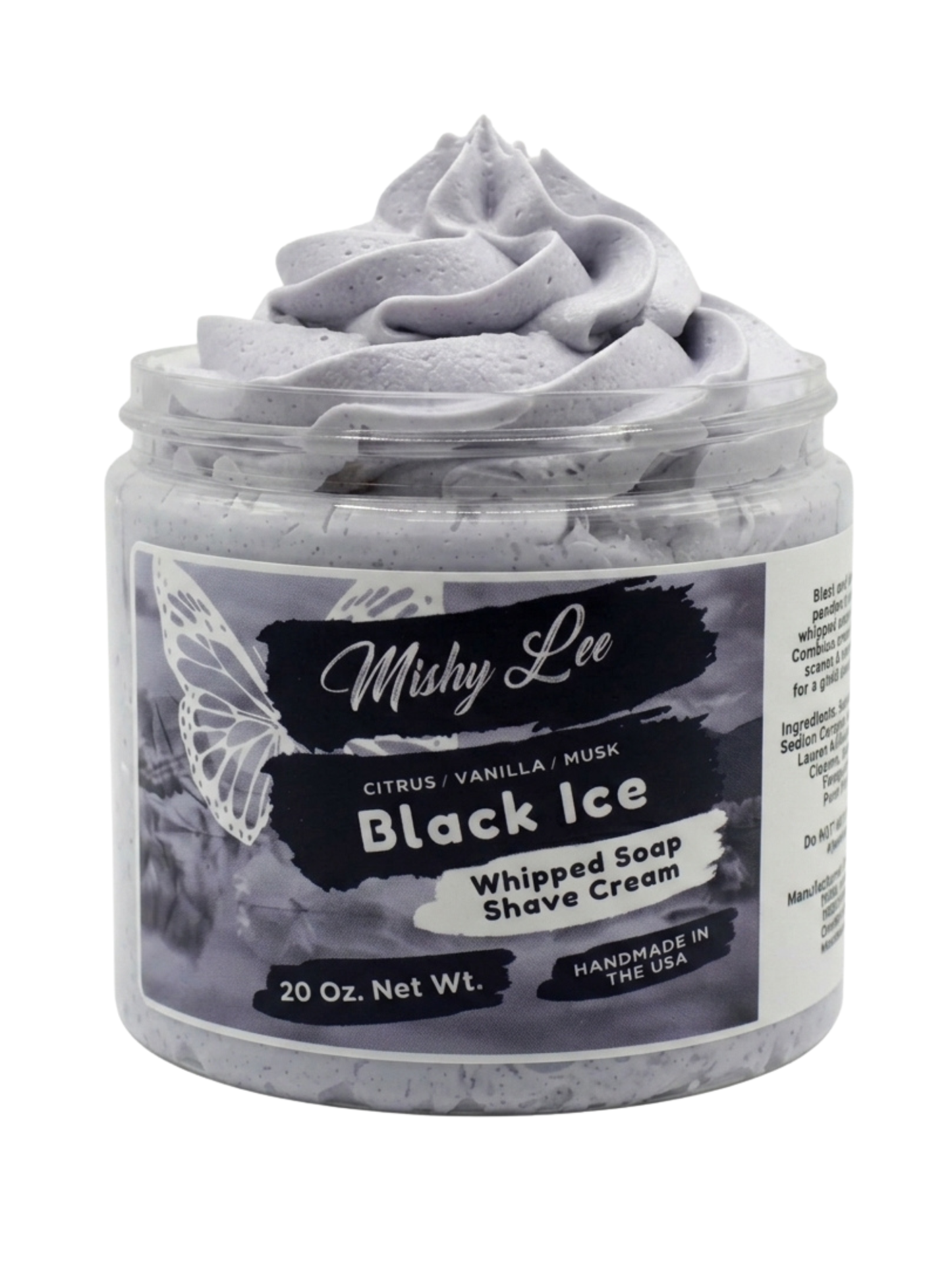 Black Ice Men's Whipped Soap and Shave Cream