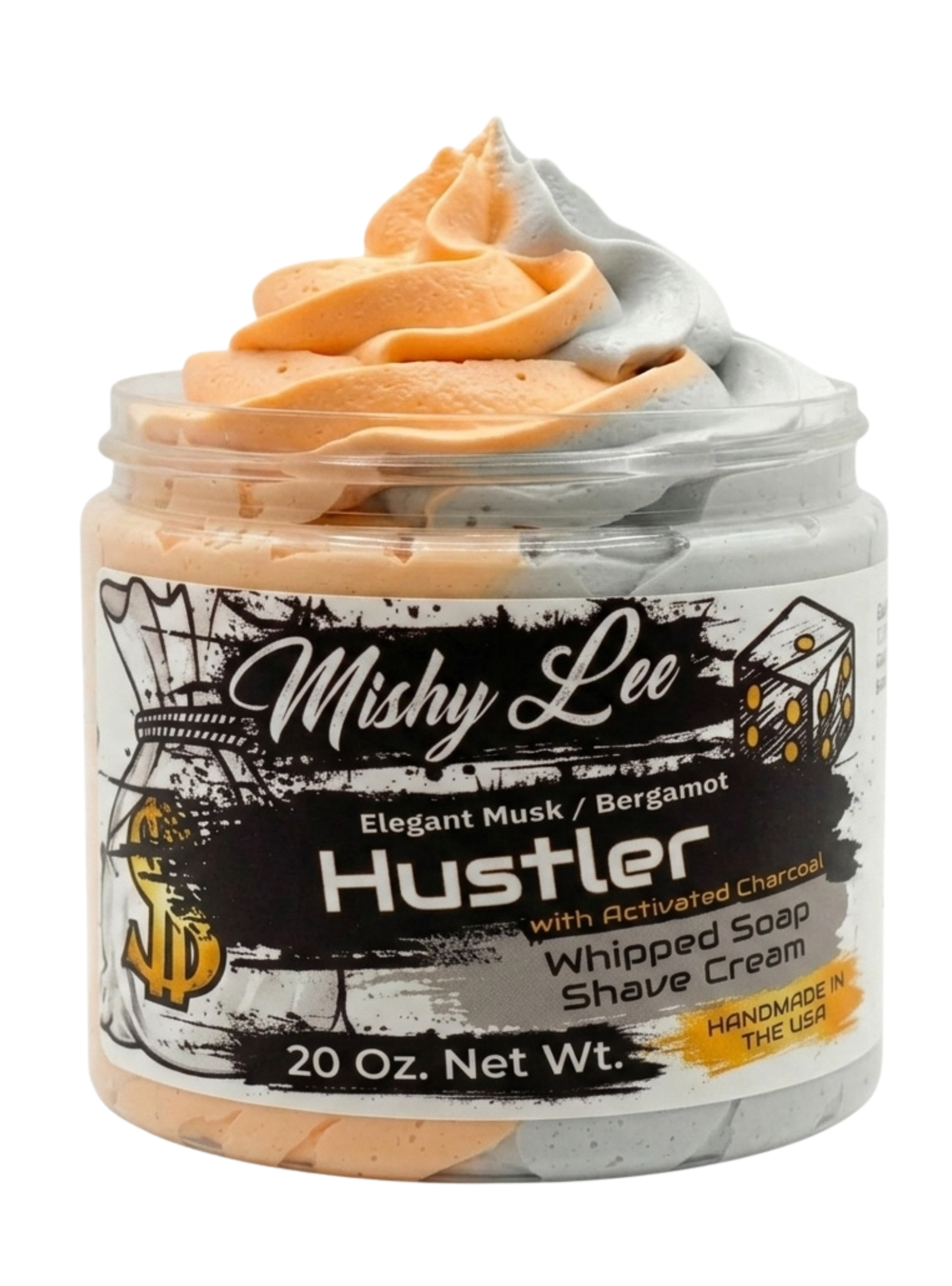 Hustler Men's Whipped Soap and Shave Cream