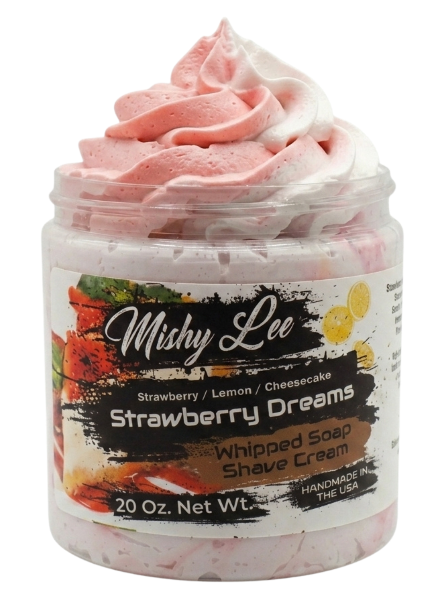 Strawberry Dreams Whipped Soap and Shave Cream