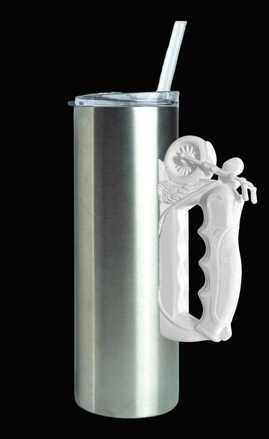 3D Printed Tumbler Handles - Multiple Designs - Series 2