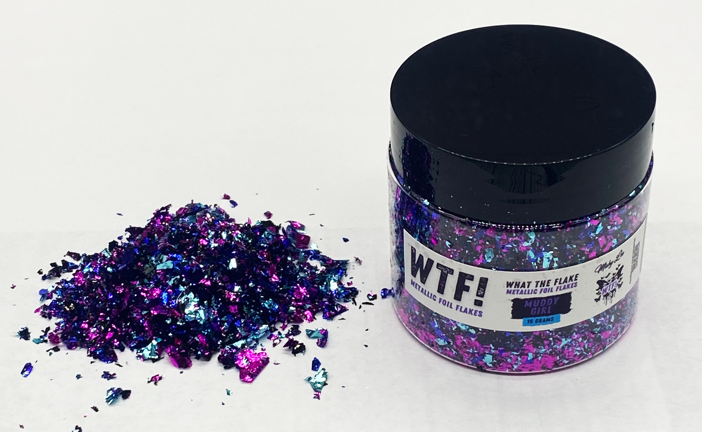 WTF Metallic Foil Flakes - Muddy Girl