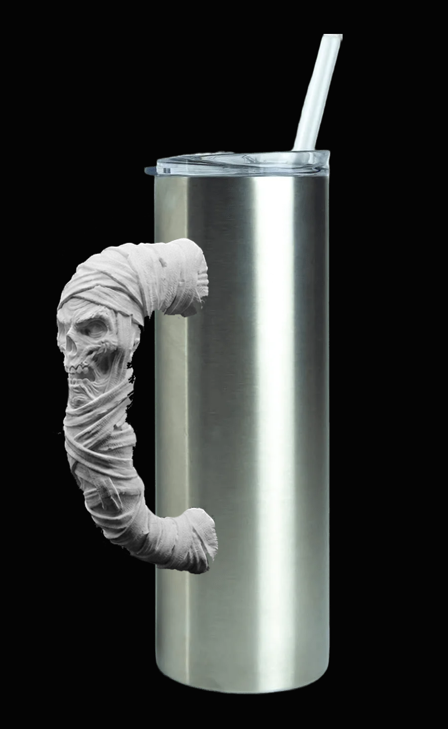 3D Printed Tumbler Handles - Multiple Designs - Halloween Series