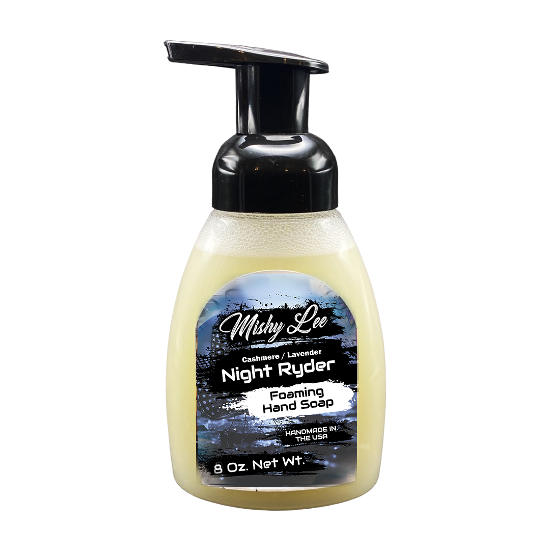 Night Ryder 8 Oz - Mishy Lee Foaming Hand Soap