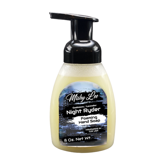 Night Ryder 8 Oz - Mishy Lee Foaming Hand Soap