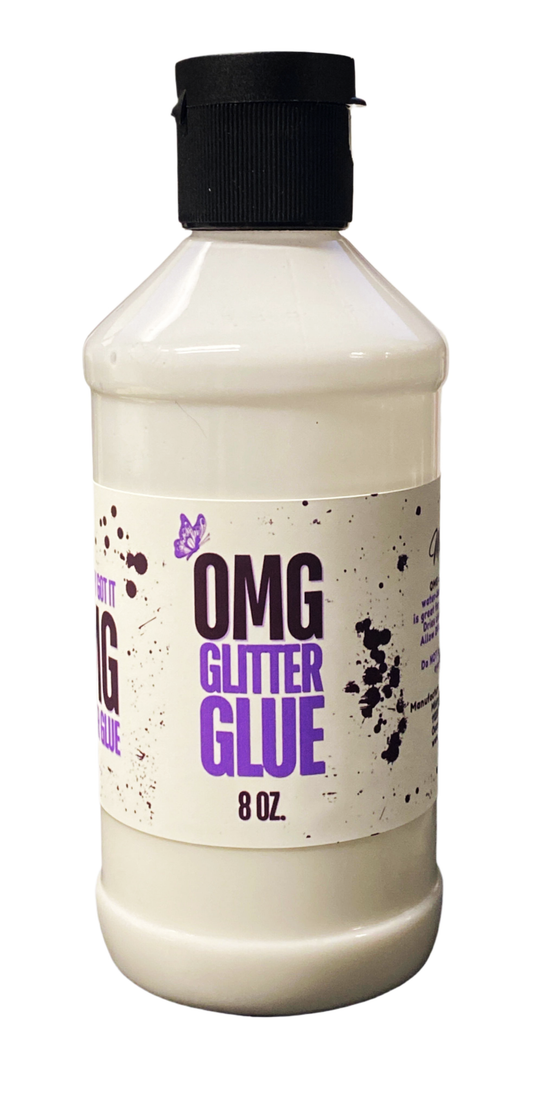 OMG Glitter Glue - 8 Oz PRE-ORDER