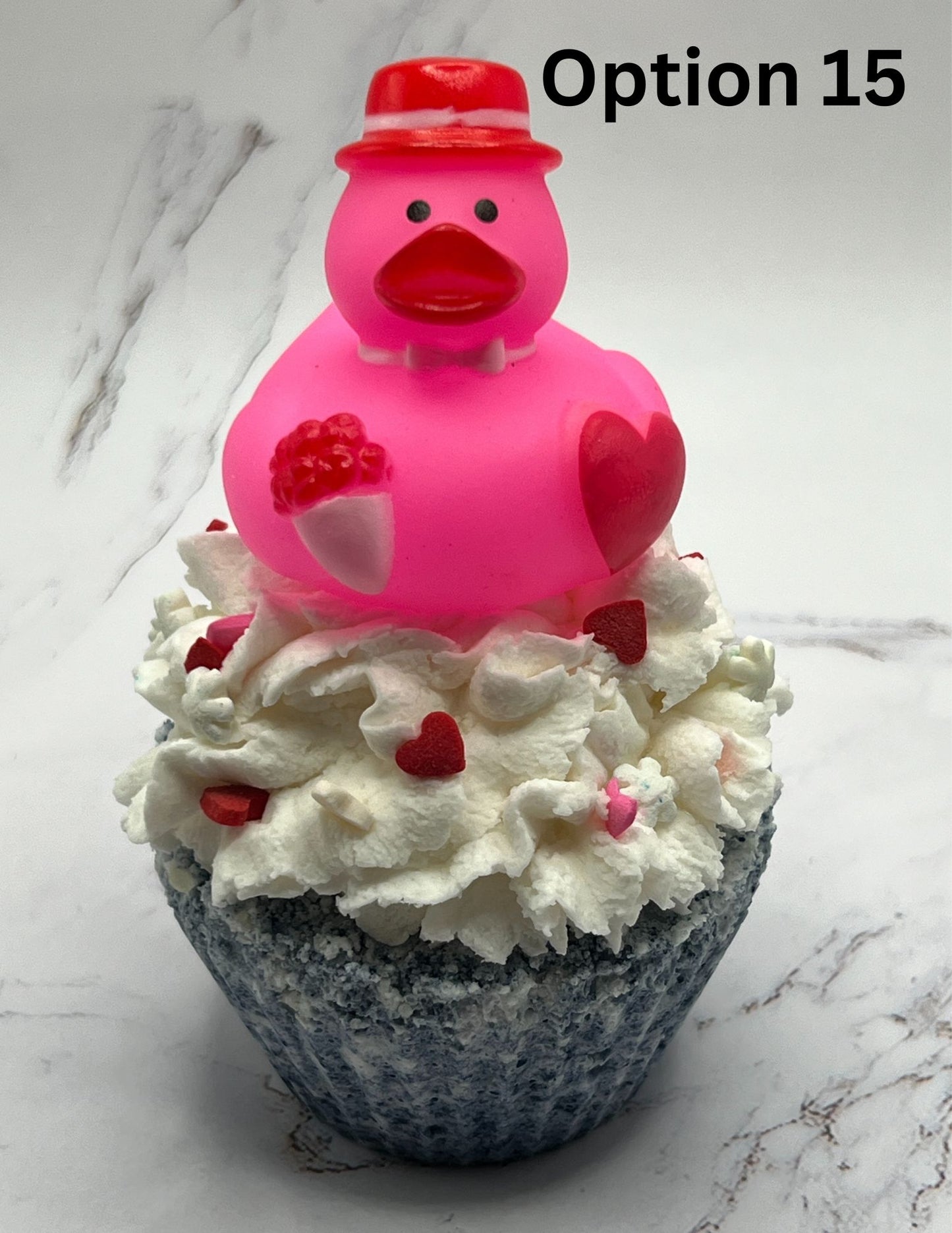 Lil Ducky Bath Bomb with Bubble Bath Frosting