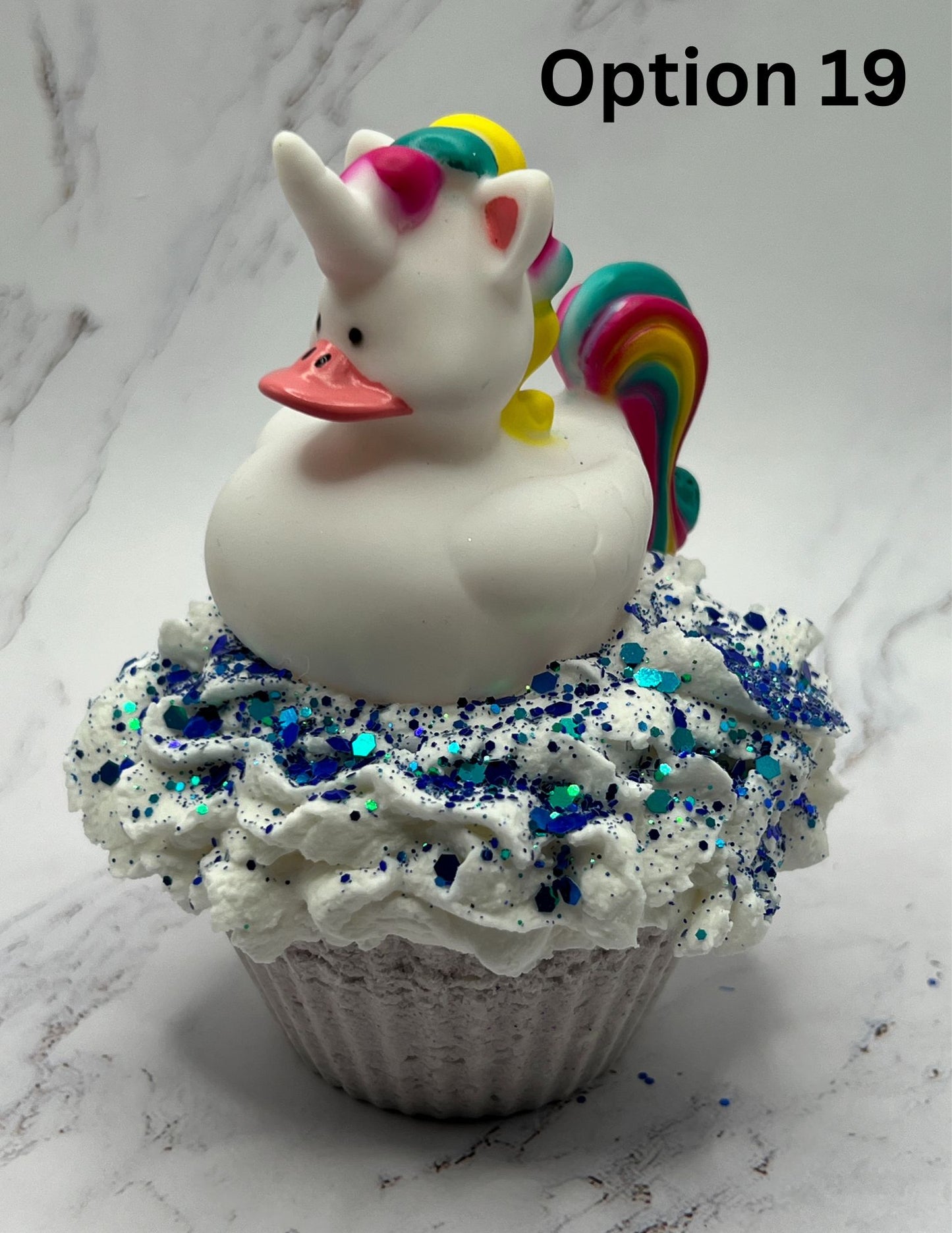 Lil Ducky Bath Bomb with Bubble Bath Frosting