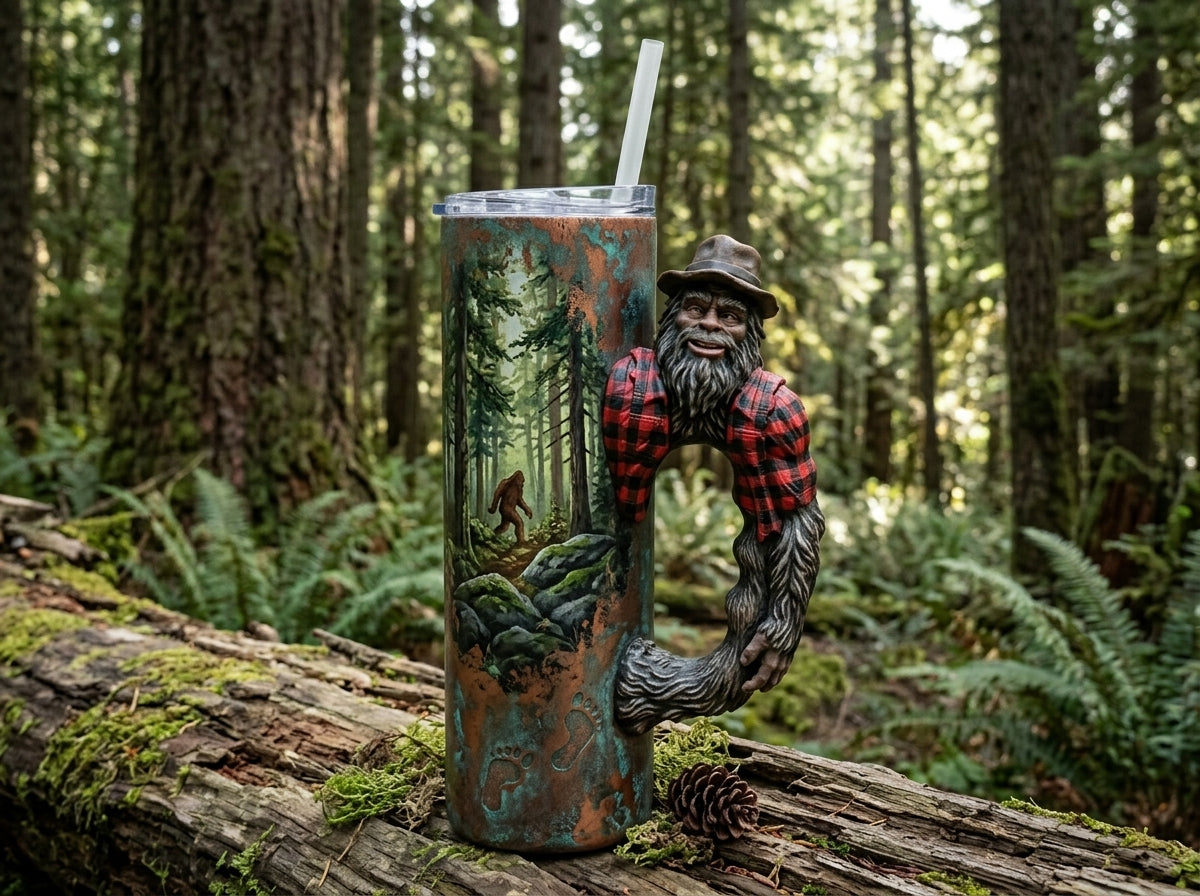 Backwoods Bigfoot Tumbler Handle 3D Printing STL – Digital Download