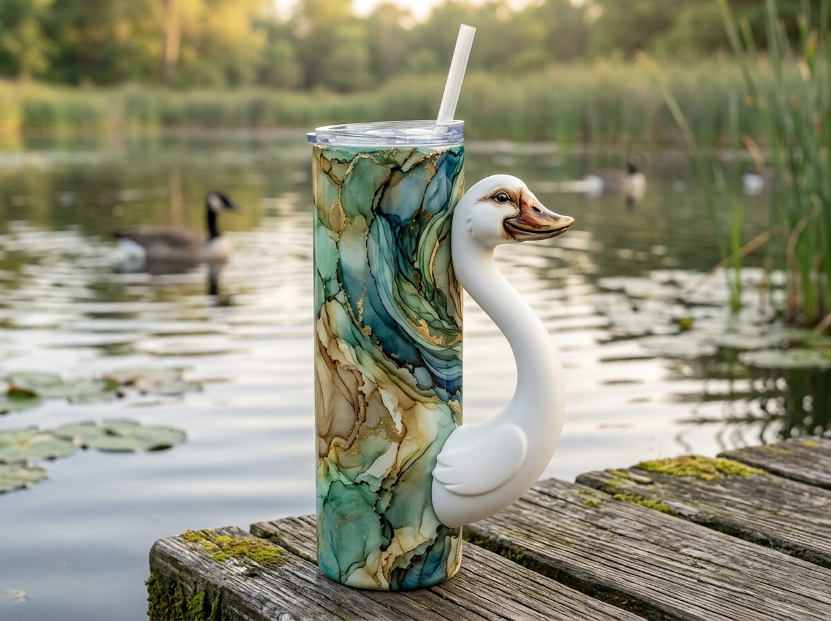 Goose V1 Tumbler Handle 3D Printing STL – Digital Download