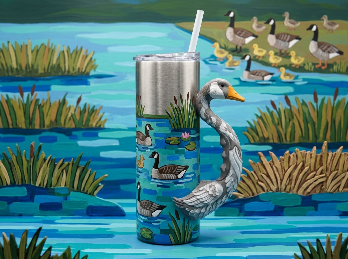 Goose V3 Tumbler Handle 3D Printing STL – Digital Download