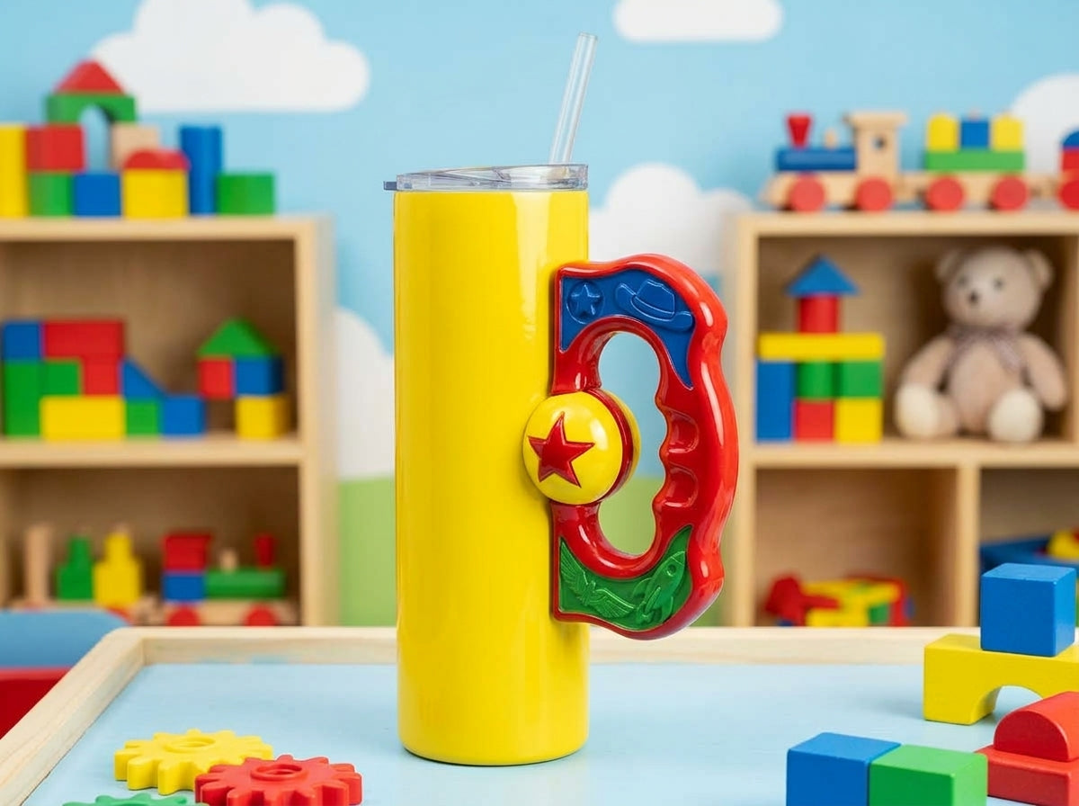 Toy Grabber Tumbler Handle 3D Printing STL – Digital Download