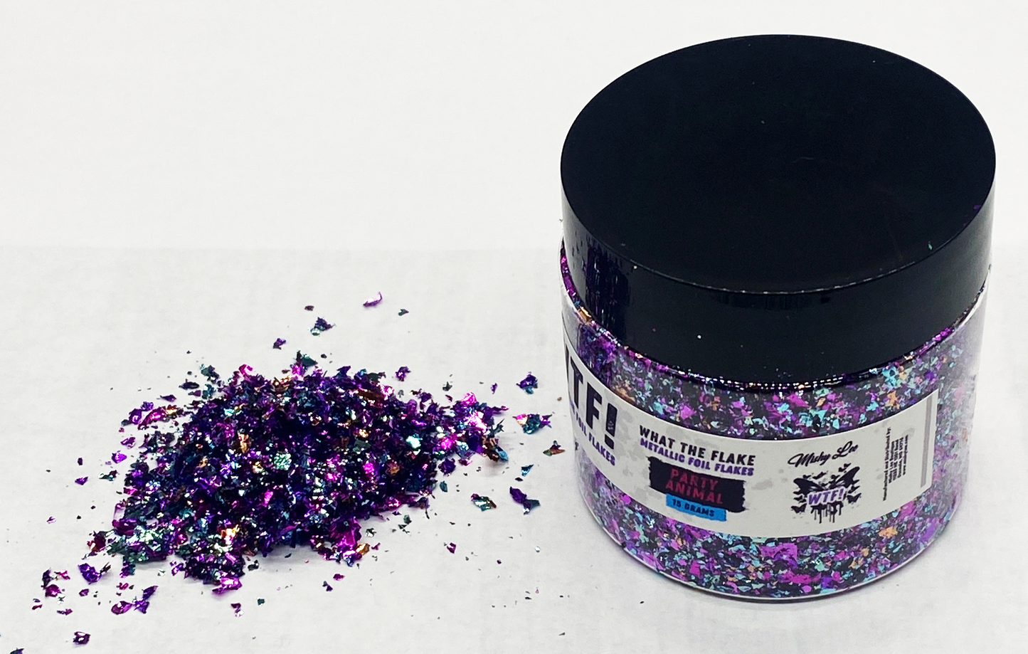 WTF Metallic Foil Flakes - Party Animal