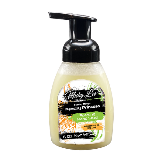 Peachy Princess 8 Oz - Mishy Lee Foaming Hand Soap