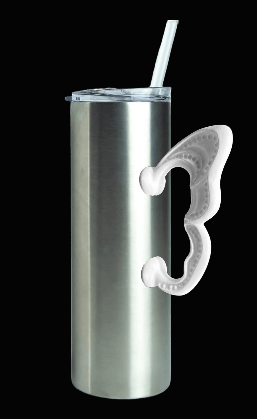 3D Printed Tumbler Handles - Multiple Designs - Series 2