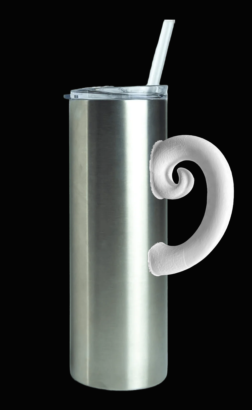 3D Printed Tumbler Handles - Multiple Designs - Series 2