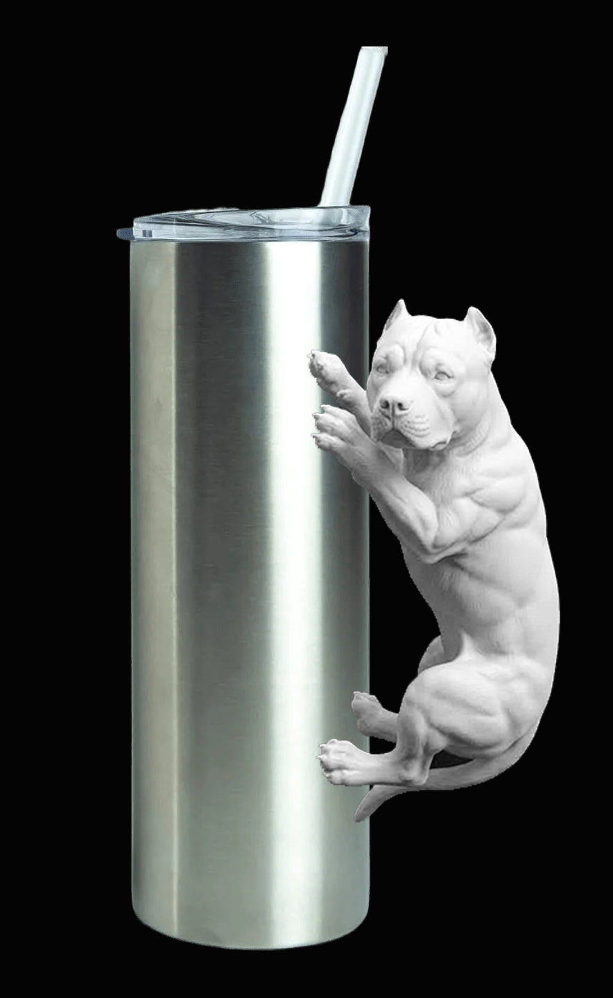 3D Printed Tumbler Handles - Multiple Designs - Pitbull Series