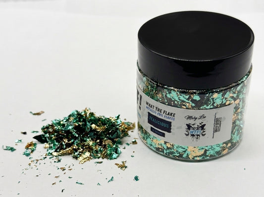 WTF Metallic Foil Flakes - Tealicious
