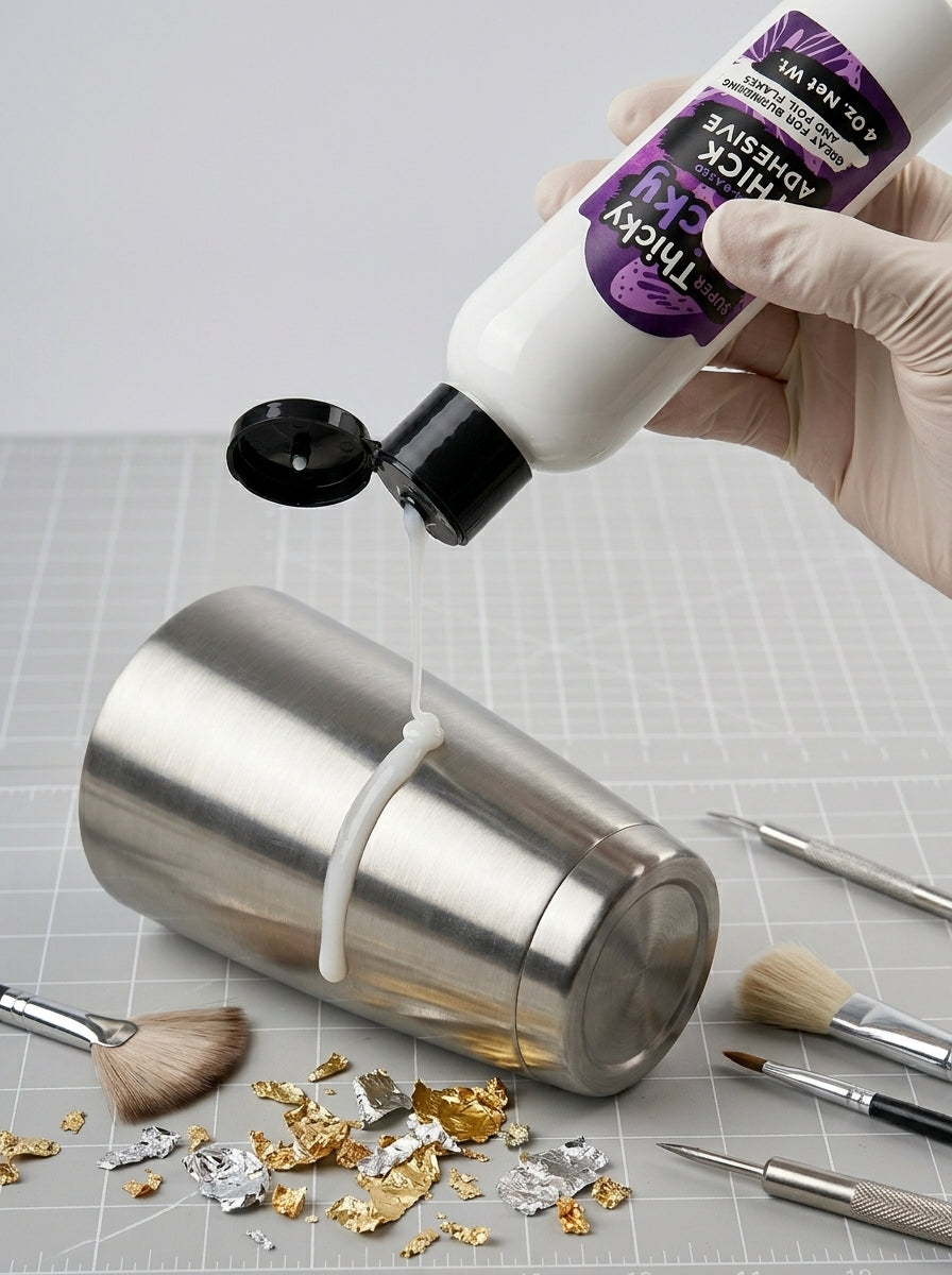 Mishy Lee Thicky Sticky Foil Flake and Burnishing Adhesive