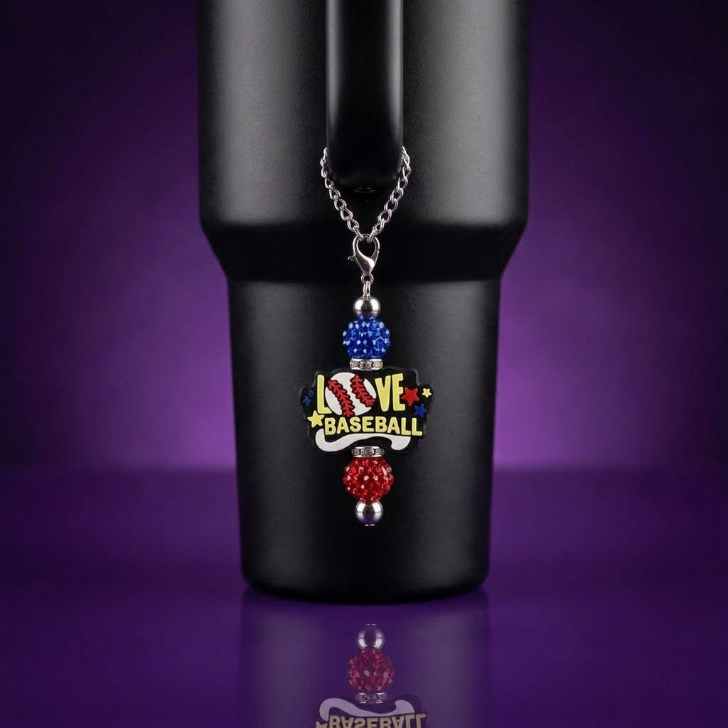Custom Beaded Drink Handle Charms