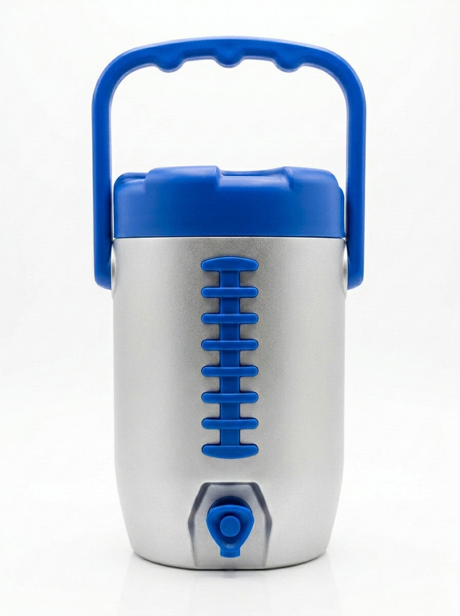 3D Printed Team Spirit Football Can Holder - Customizable Colors