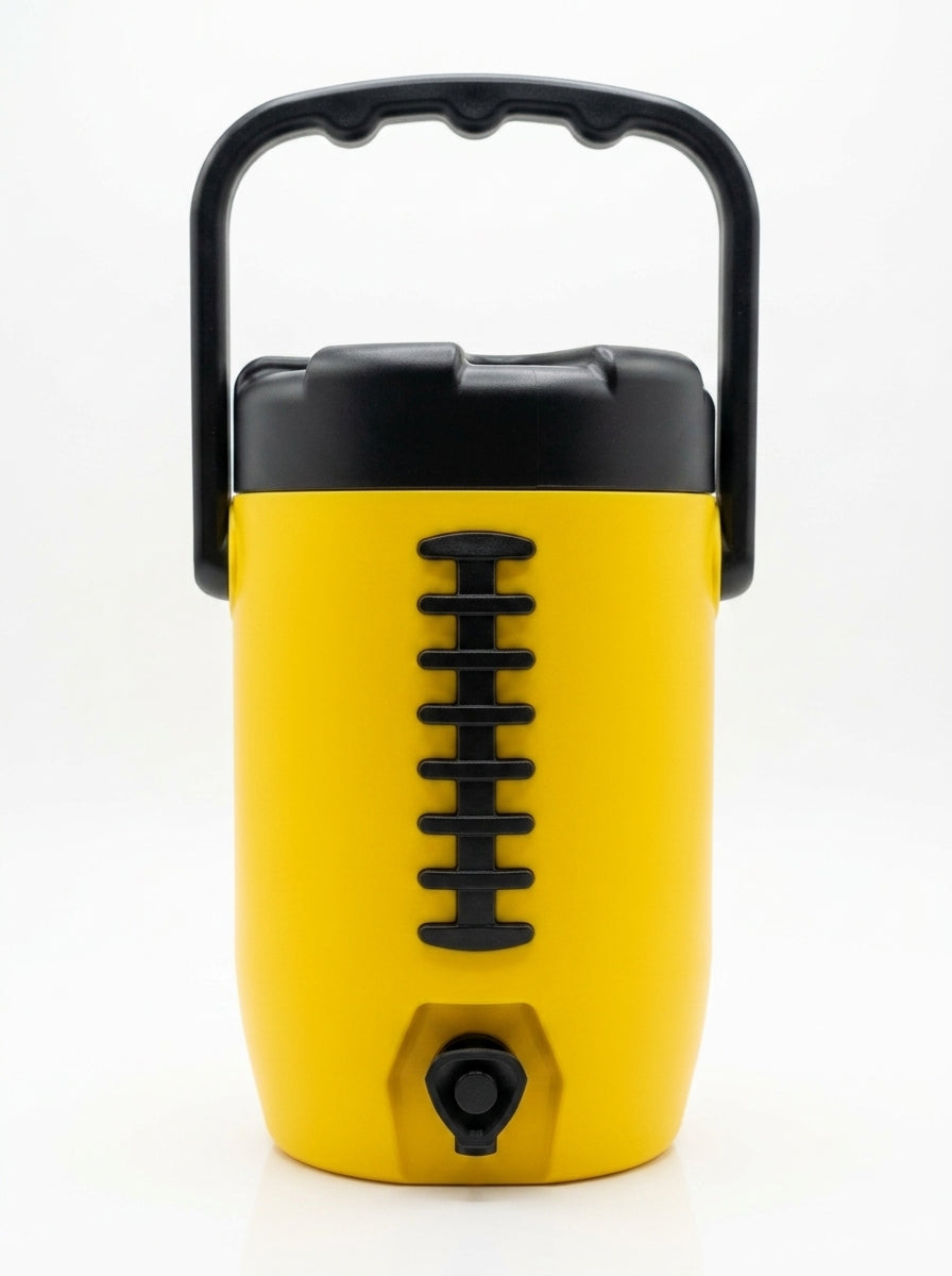 3D Printed Team Spirit Football Can Holder - Customizable Colors