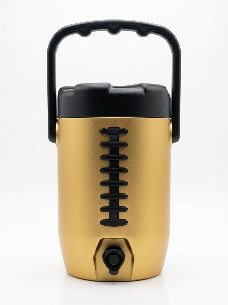 3D Printed Team Spirit Football Can Holder - Customizable Colors